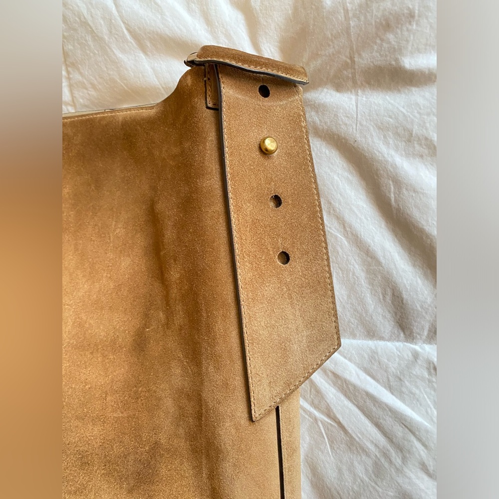 banana republic vida bag camel suede - Picture 8 of 9
